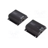 HDMI kartotuvas iki 50m per RJ45 su maitinimu Digitus